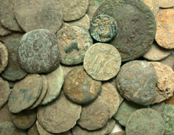 1/2 Pound Bags of Roman & Greek Uncleaned Practice Coins